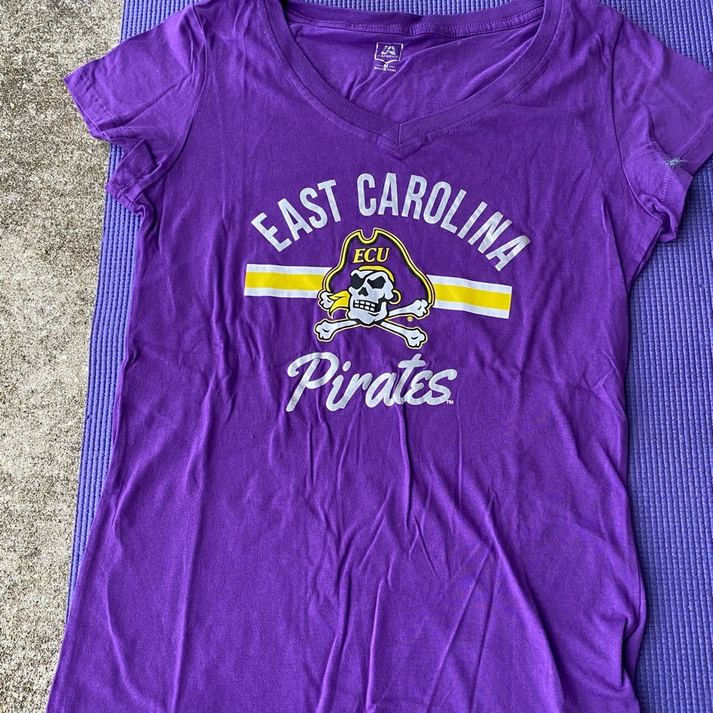 East Carolina (ECU) v-neck t-shirt